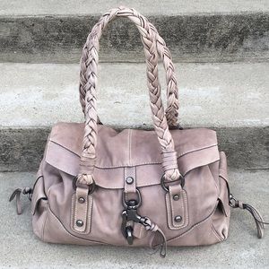 Francisco Biasia Secret Love Braided Satchel Bag